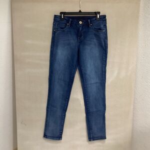 jag jeans size 6 blue girlfriend stretch medium denim preppy casual